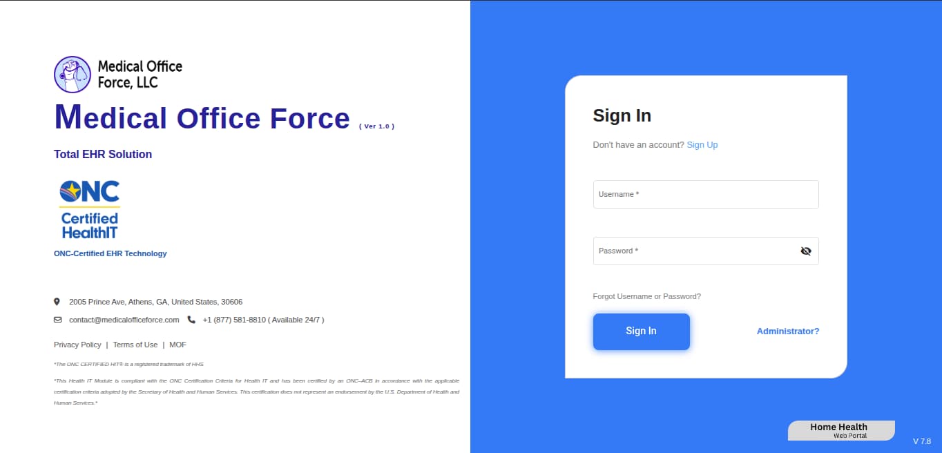 Medical Office Force